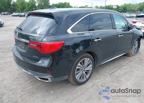 2017 Acura Mdx Technology from USA, damaged, VIN 5FRYD4H58HB027957